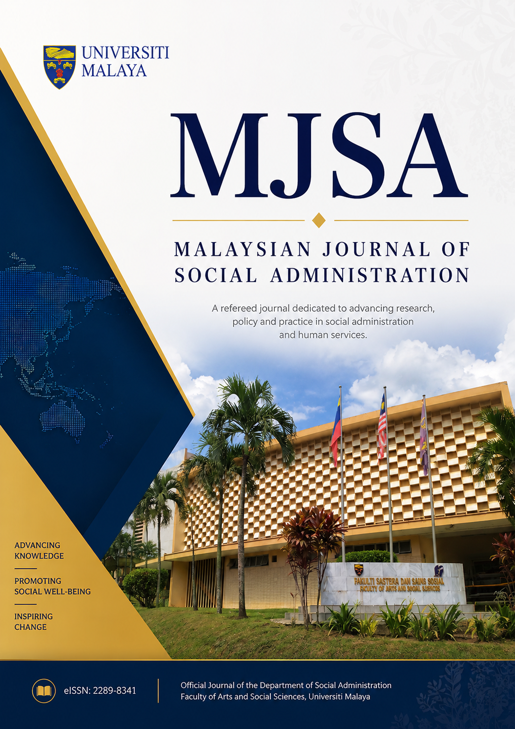 					View Vol. 5 No. 1 (2008): The Malaysian Journal of Social Administration
				